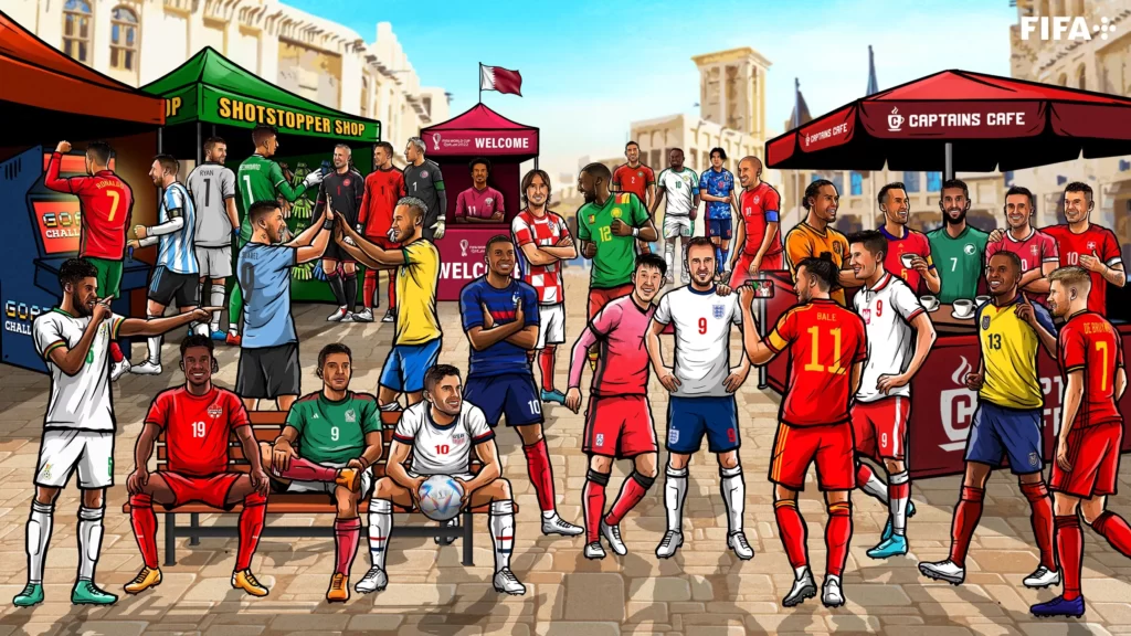 Qatar 2022 s 32 teams graphic