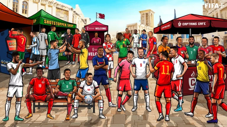 2022 FIFA世界盃 64場完整推薦 1 Qatar 2022 s 32 teams graphic