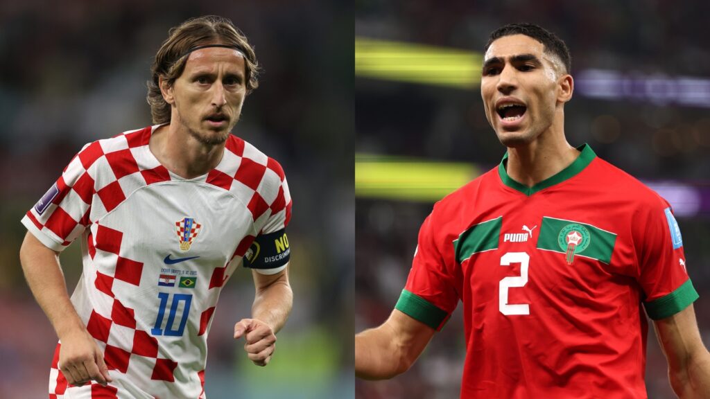 MP modric croatia vs hakimi morocco