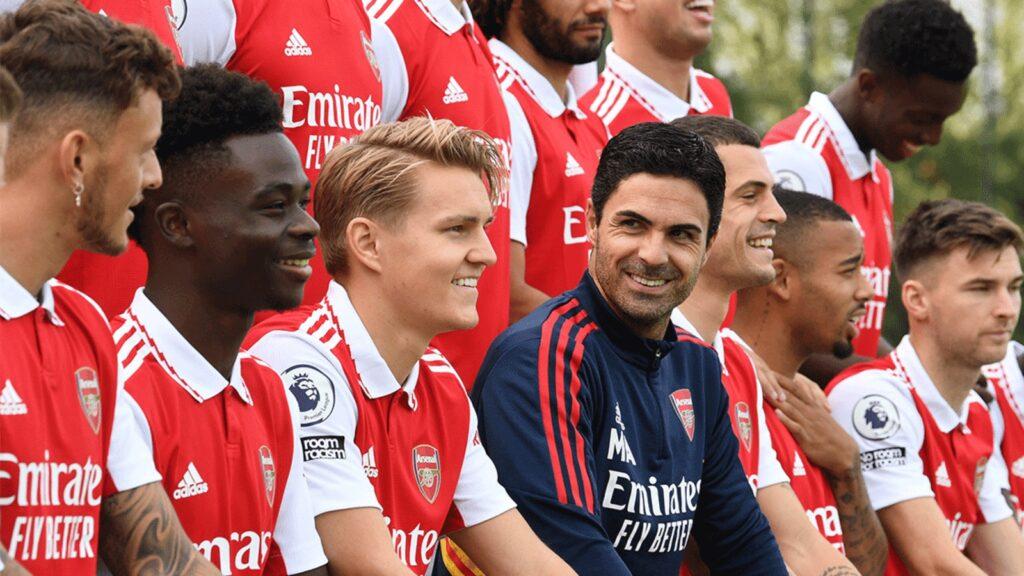 arteta squad photo